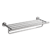 304 handdoekhouder met planchet 60 cm RVS